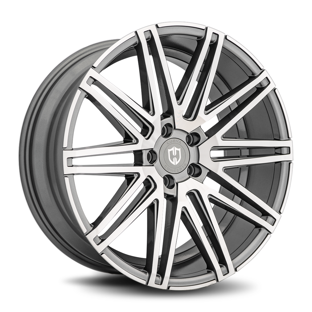 C48 20x10.5 Blank 40 73.1 Gun Metal Machine Face