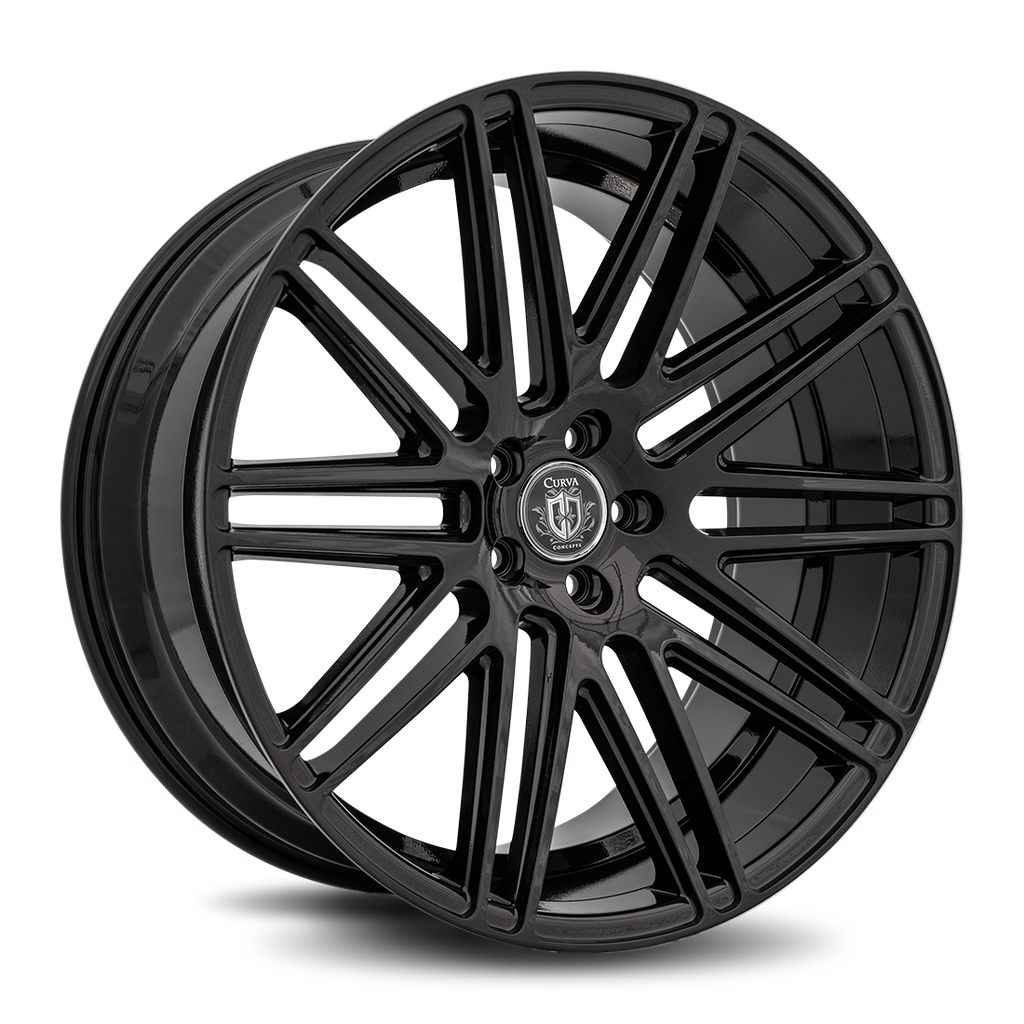 C50 22x10.5 5x112 40 66.56 Gloss Black