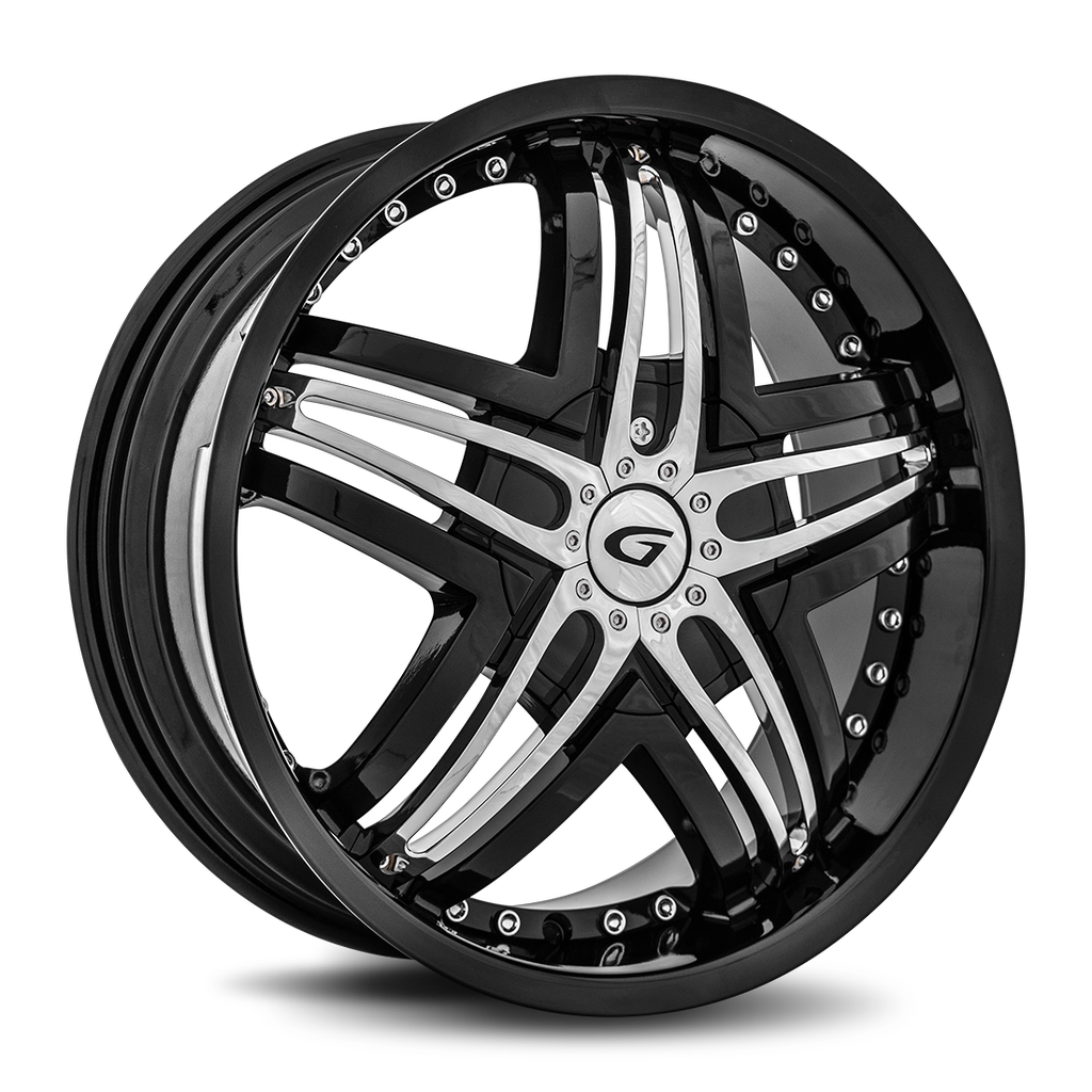 Blitz 20x8.5 Blank 20 73.1 Gloss Black