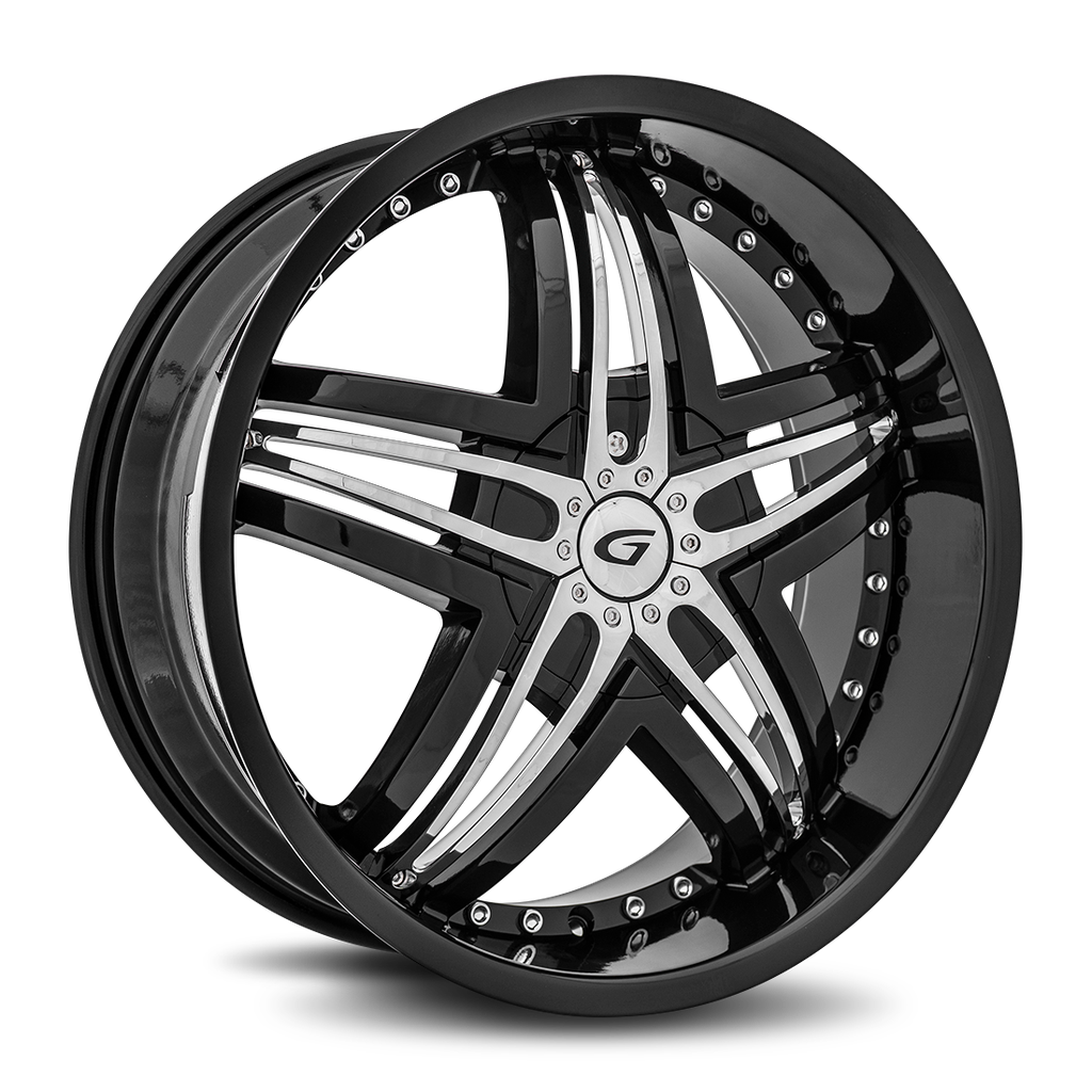 Blitz 22x8.5 Blank 38 73.1 Gloss Black