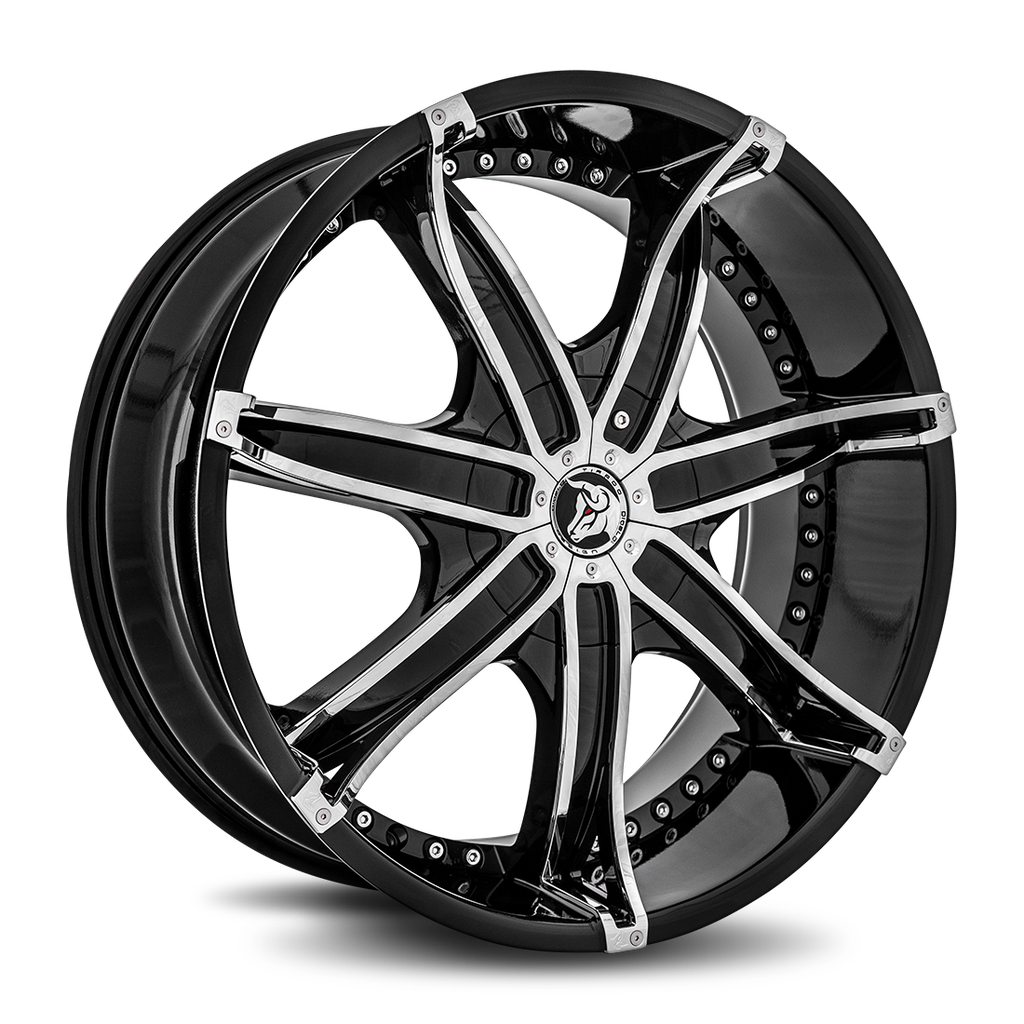 DNA 22x8.5 Blank 18 73.1 Gloss Black