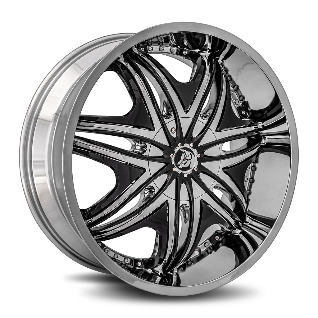 Morpheus 22x9.5 Blank 35 73.1 Chrome