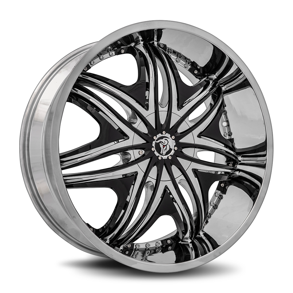 MOR 24x10 6x139 12 78.1 Chrome