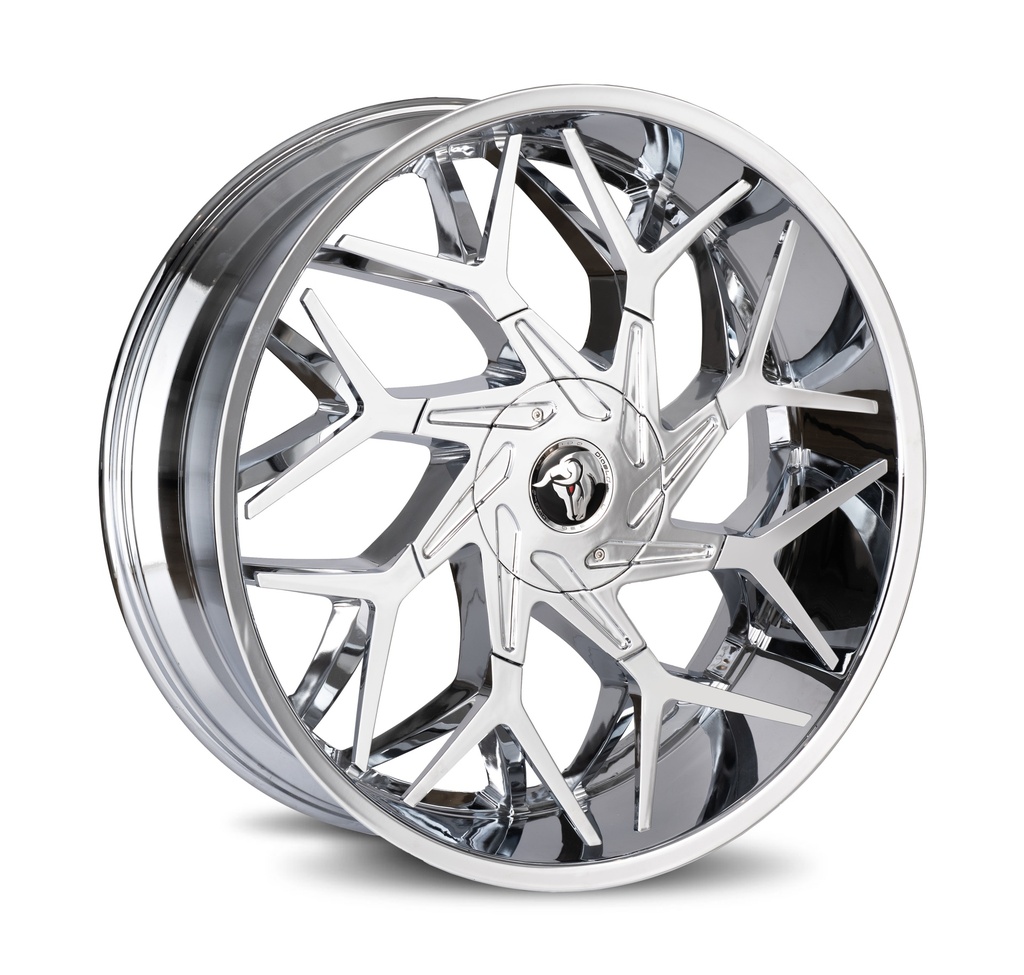 MAGNEETO 26x10 Blank 15 78.1 Chrome