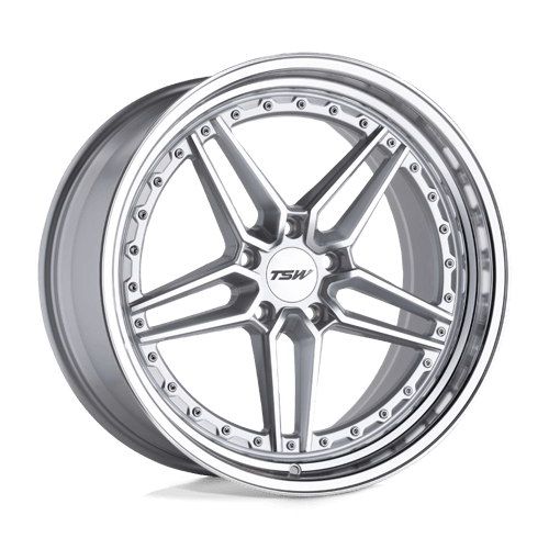 TW ASCA 20X10.5 5X112 +40 66.6 SLV MR FC