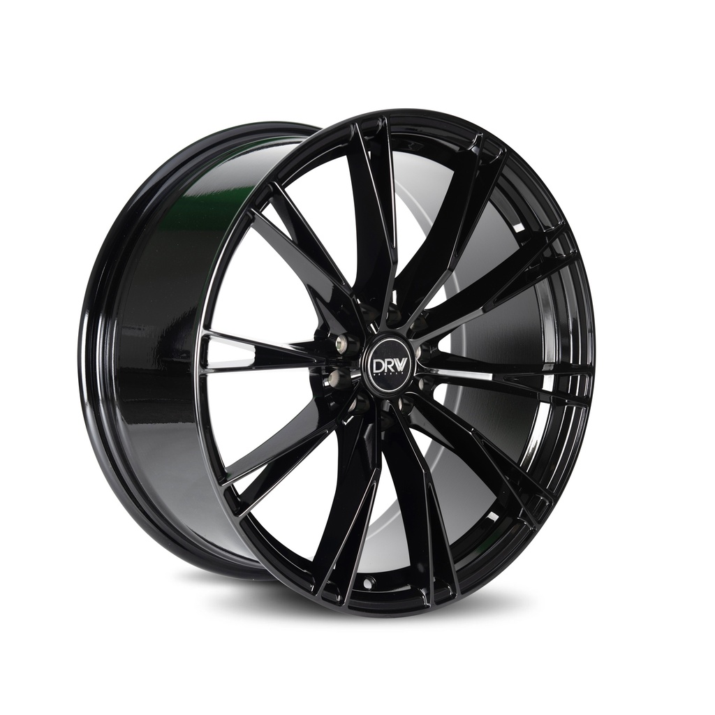 DRW-D23 GLOSS BLACK 18X8.0 5X4.25/5X4.5 +38 +73.1