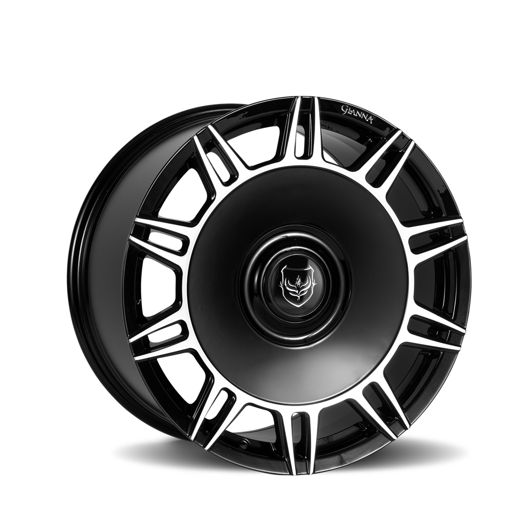 Splendido 20x9 Blank 25 73.1 Gloss Black Machine lip