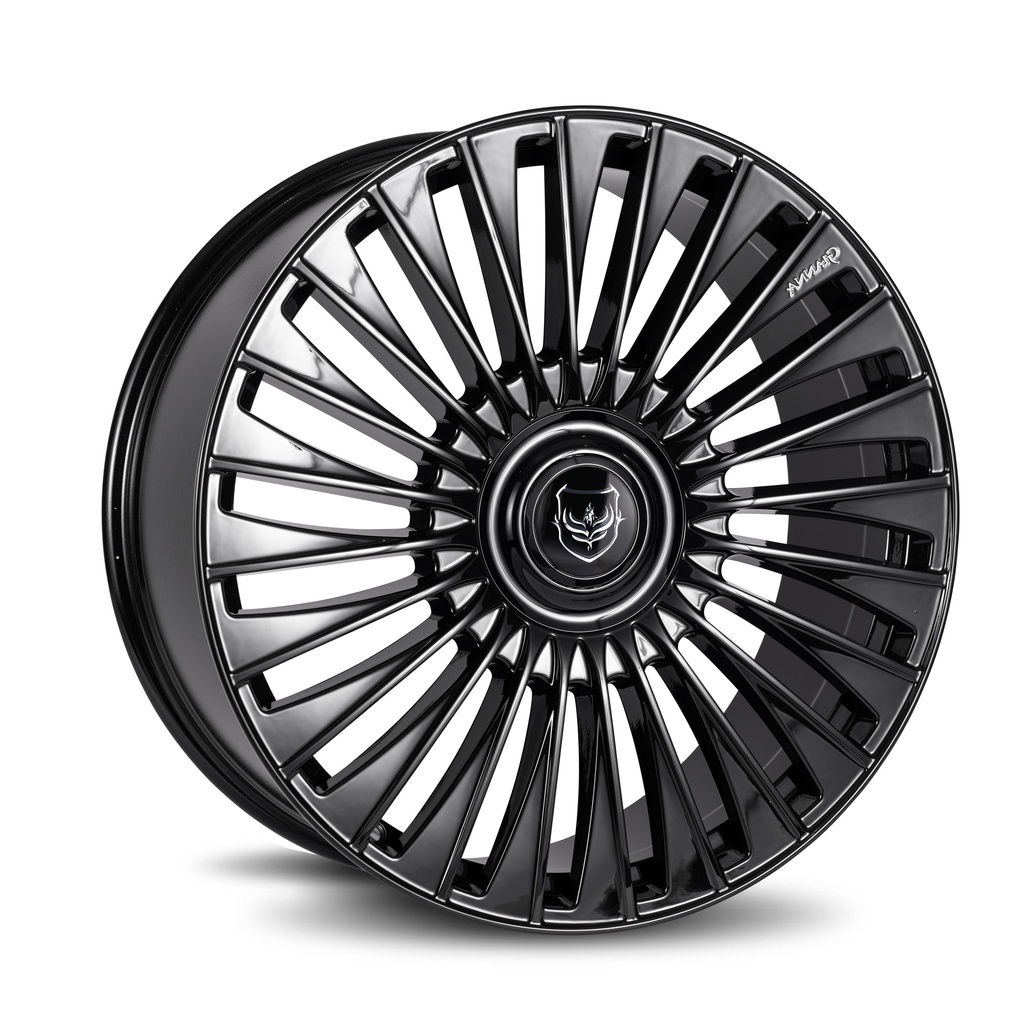 Lusso 24x10 Blank 25 73.1 Gloss Black
