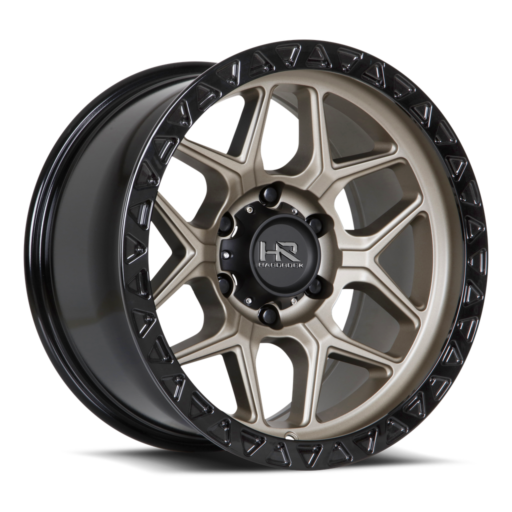 H107 17x9 5x127 1 78.1 Matte Bronze-Black B/L