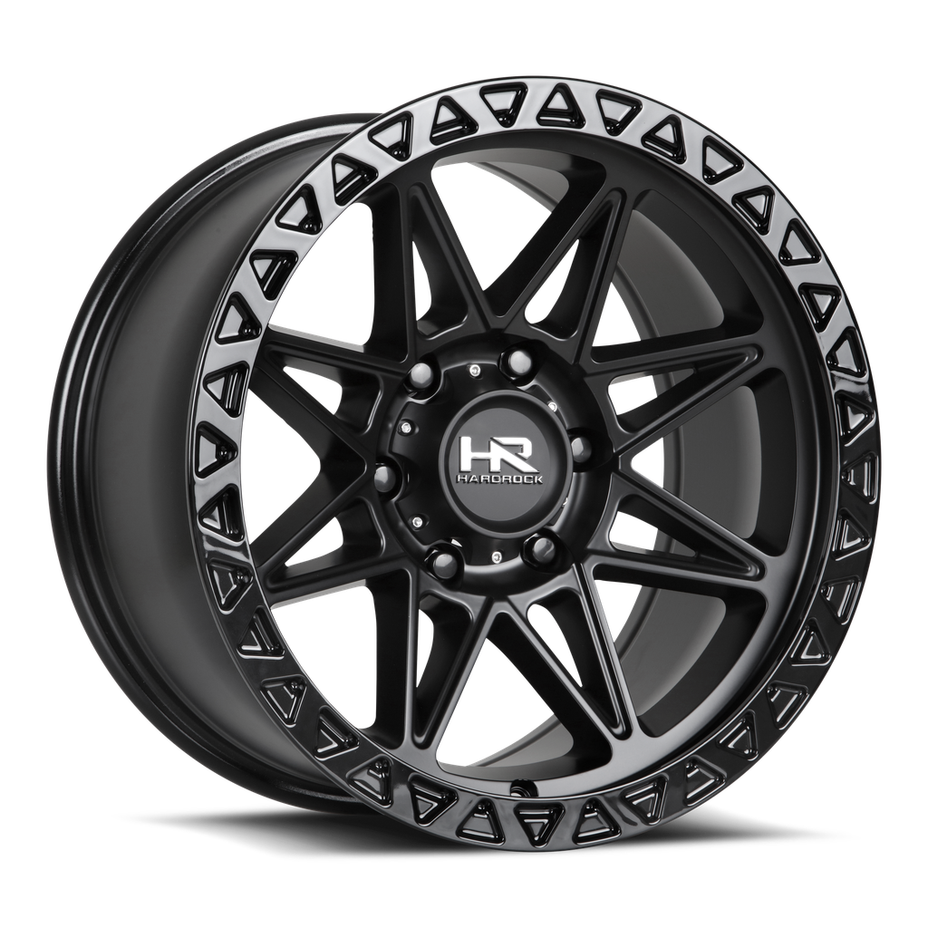 H109 17x9 6x135 1 87.1 Matte Black-Black B/L