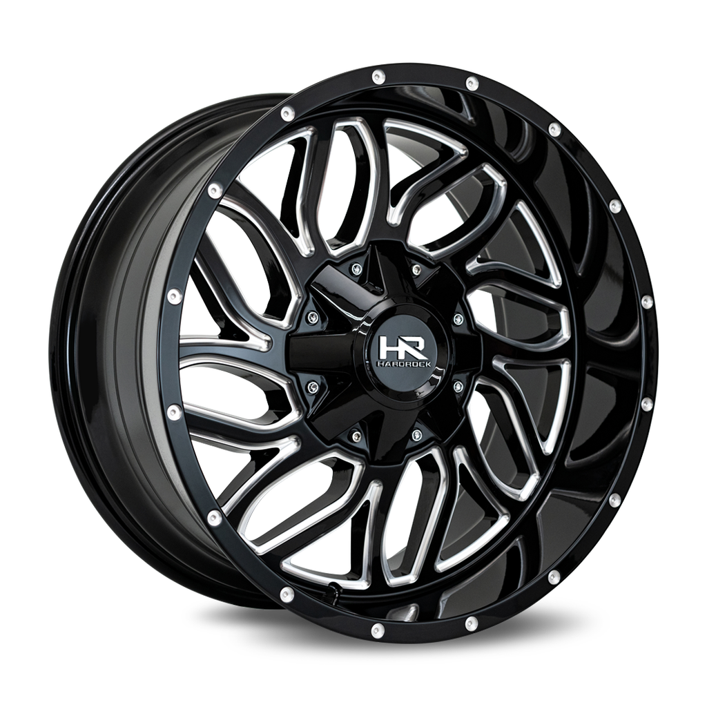 Destroyer 20x10 5x150/139.7 -19 110.3 Gloss Black Milled