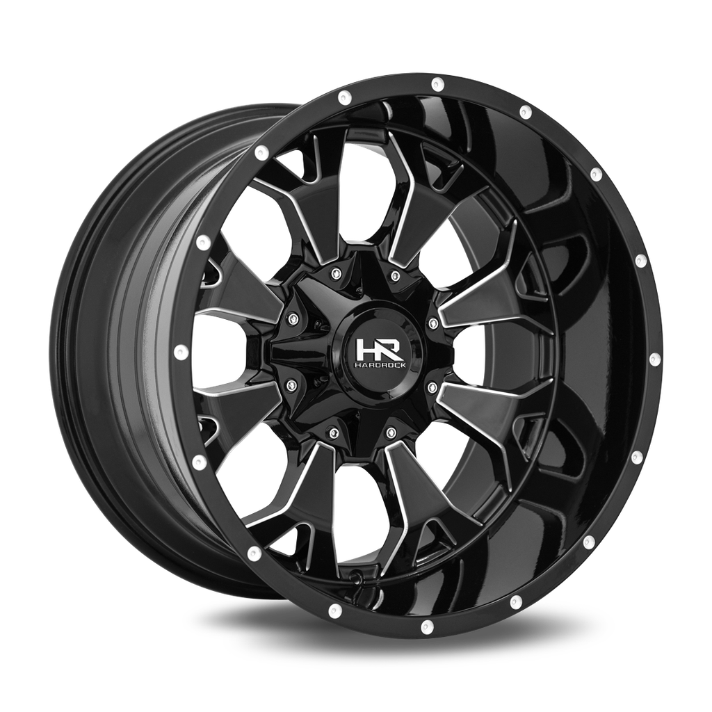Devastator 20x10 5x127/139.7 -19 87 Gloss Black Milled