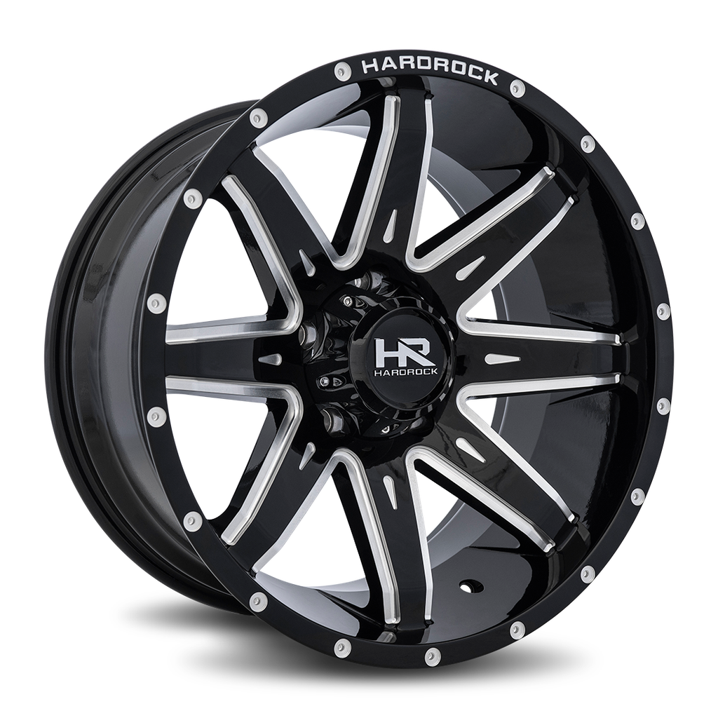 Painkiller XPosed 20x10 6x139.7 -19 108 Gloss Black Milled