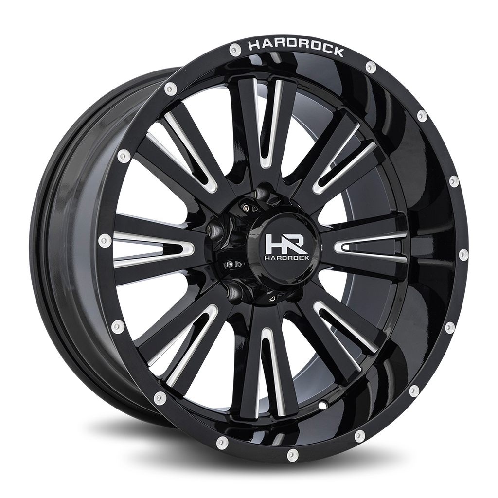 Spine XPosed 20x10 6x135 -19 87.1 Gloss Black Milled
