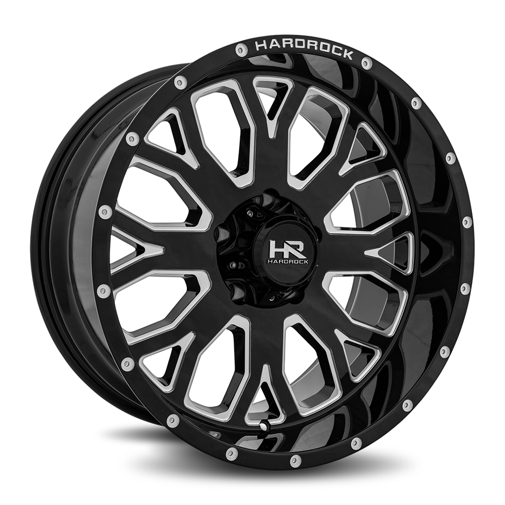 Slammer XPosed 20x10 5x139.7 -19 87 Gloss Black Milled