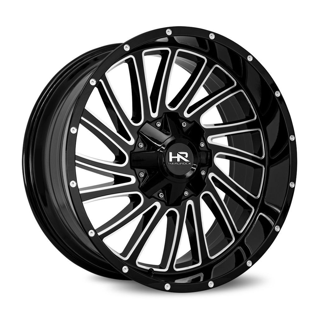 Overdrive 22x10 8x165.1 -25 125.2 Gloss Black Milled