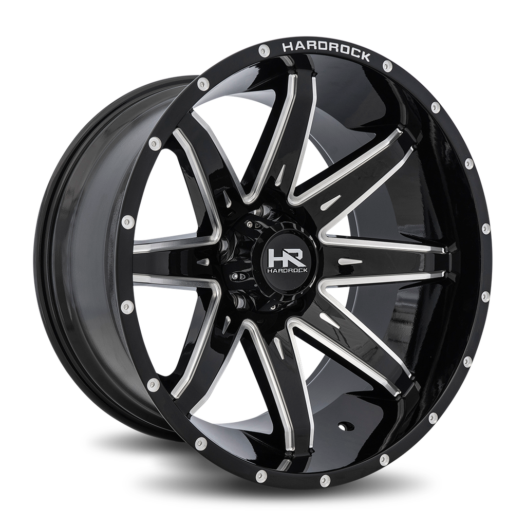 Painkiller XPosed 22x10 8x170 -25 125.2 Gloss Black Milled