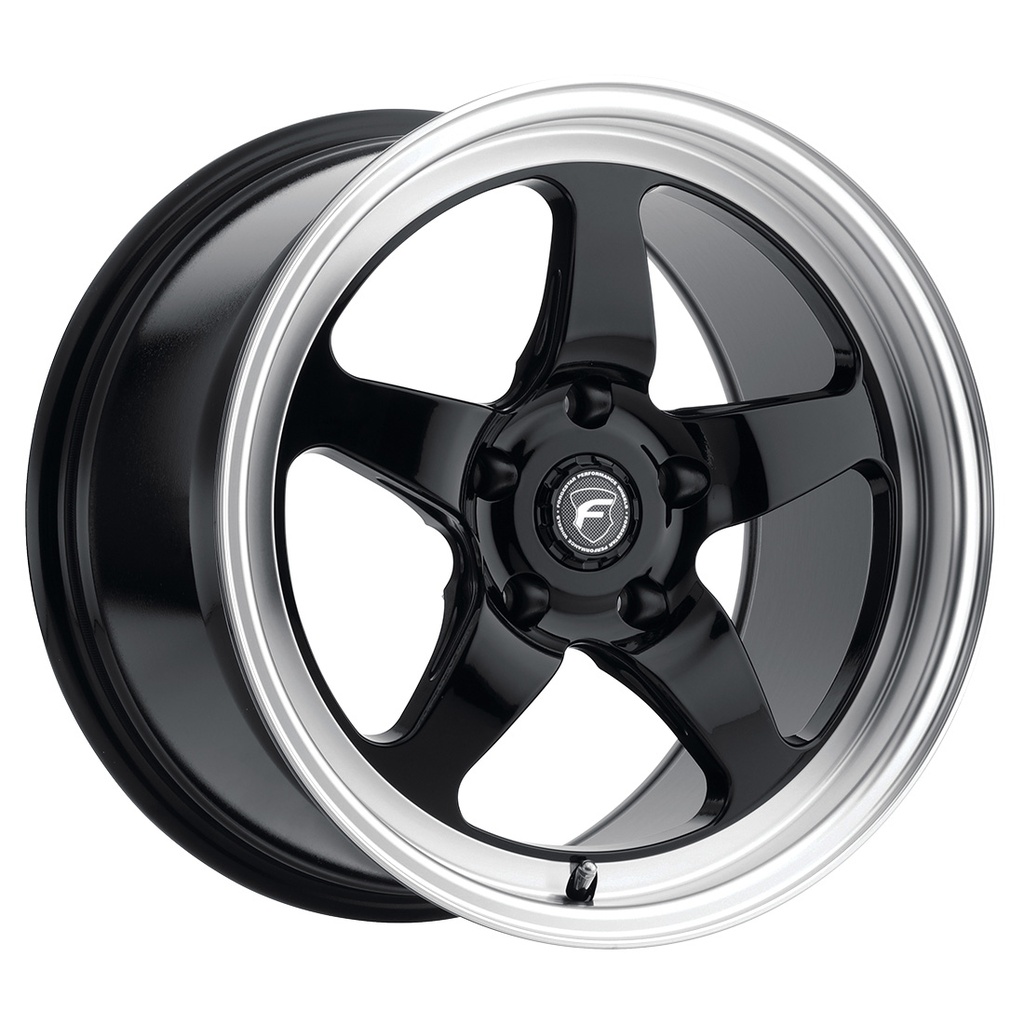 18x12 D5 Drag 5x120.65 ET50 BS8.5 Gloss Black Machined 70.3