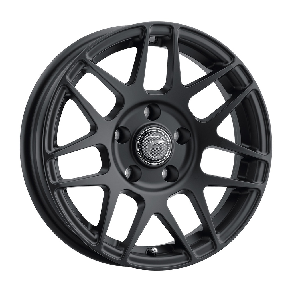 17x4.5 F14 Drag 5x120.65 ET-26 BS1.75 Satin Black 78