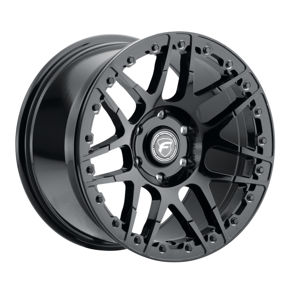 17x10 F14 Beadlock 6x135 ET42 BS 7.15 Gloss Black 87.1