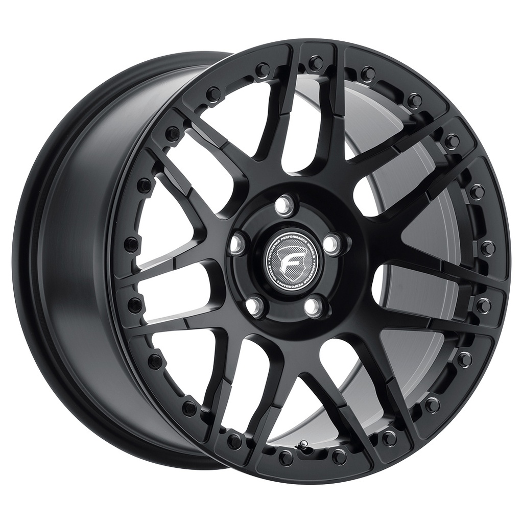 15x10 F14 Beadlock 5x114.3 ET25 BS6.5 Satin Black 78.1