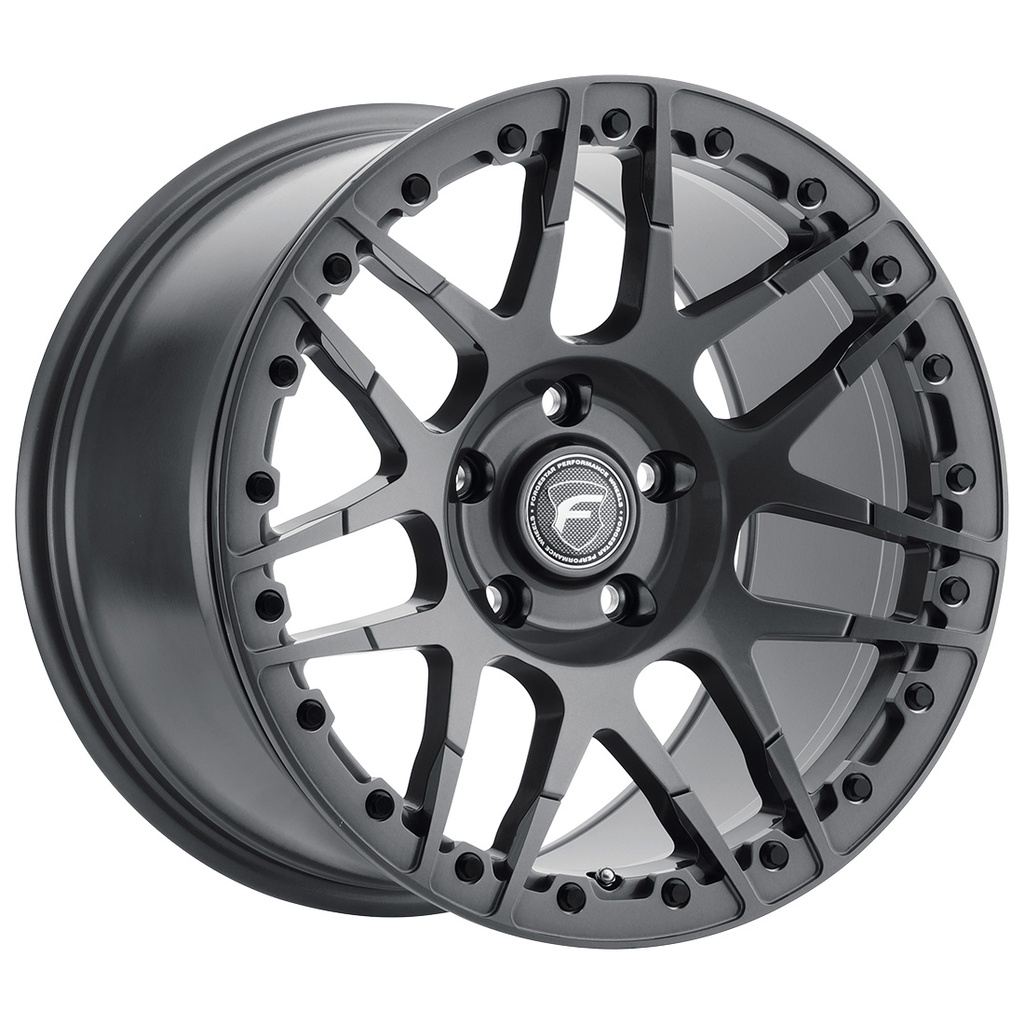 17x10 F14 Beadlock 5x120 ET45 BS7.3 Gloss Anthracite 78.1