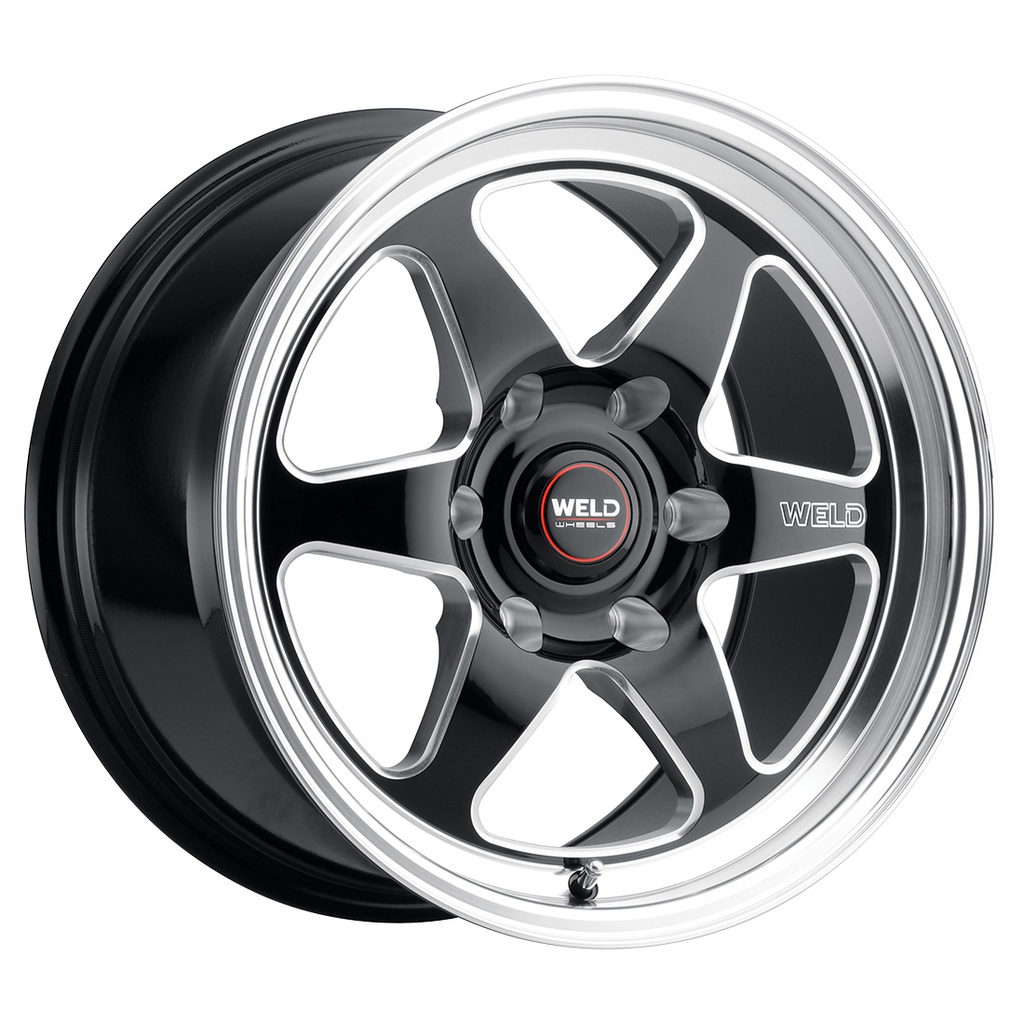 20x9.5 Ventura Six 6x139.7 ET28 BS6.375 Gloss BLK MIL DIA 106.1
