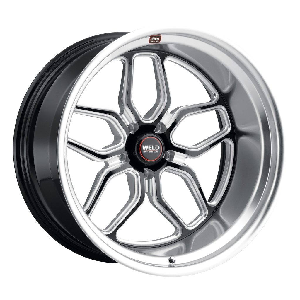 22x12 Laguna 5x127 ET-57 BS4.25 Gloss BLK MIL DIA 78.1