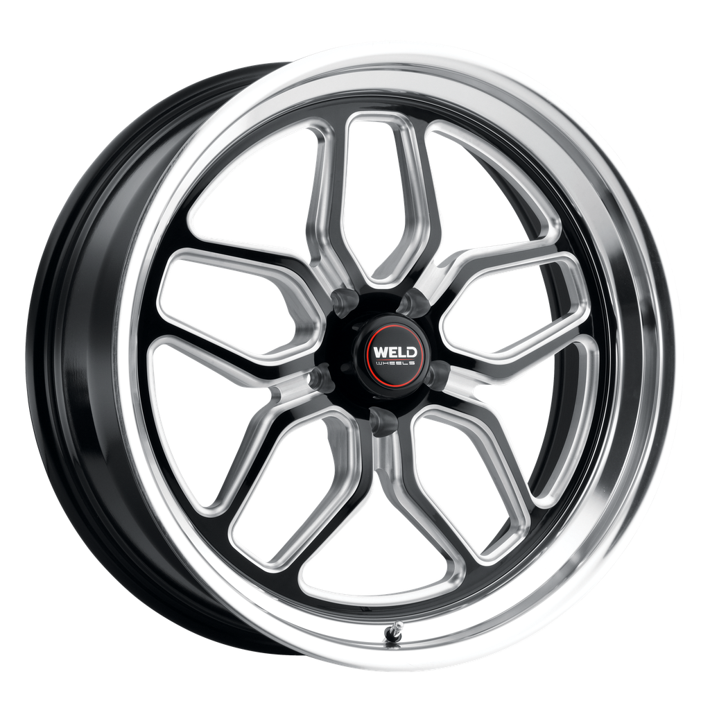 22x9 Laguna 5x115 ET20 BS5.75 Gloss BLK MIL DIA 71.5