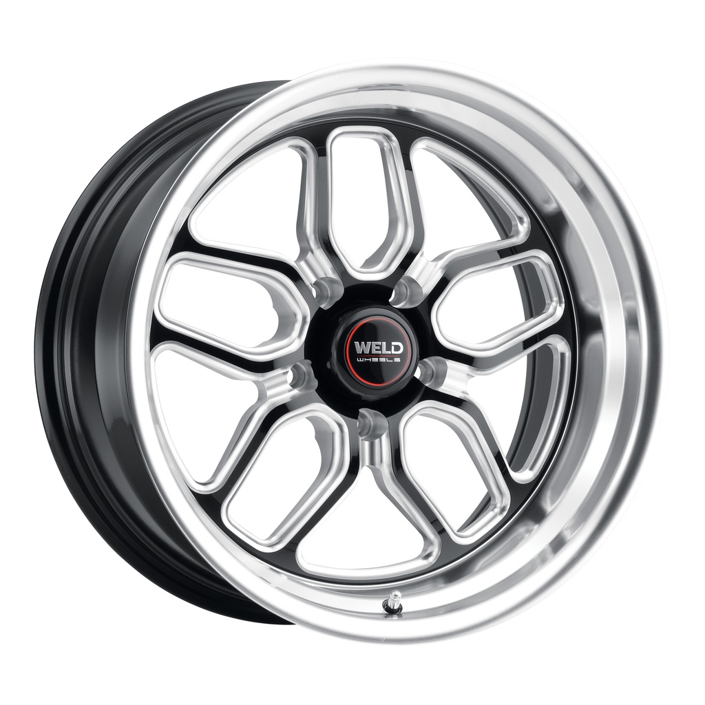 19x10.5 Laguna 5x114.3 ET50 BS7.75 Gloss BLK MIL DIA 72.56