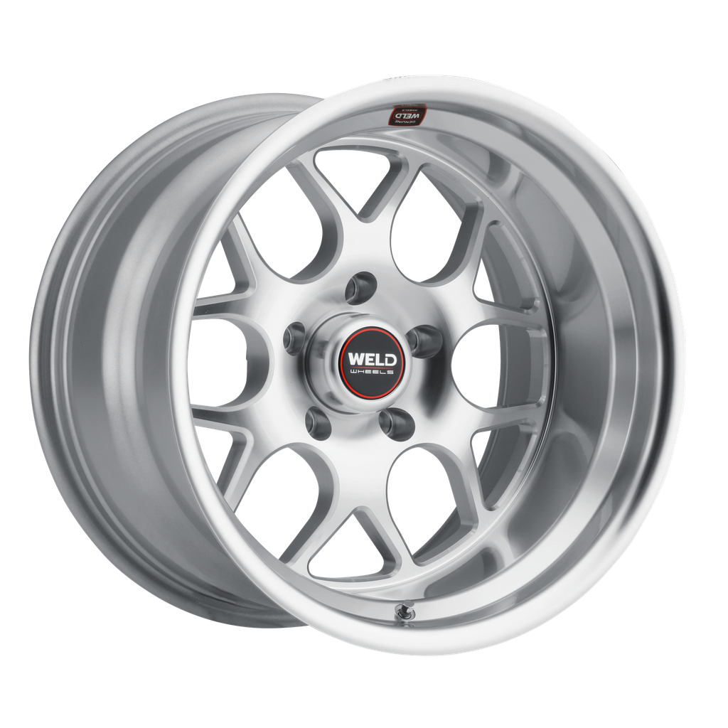 22x8.5 Solana 5x127 ET6 BS 5.00 Gloss Silver Machined 78.1