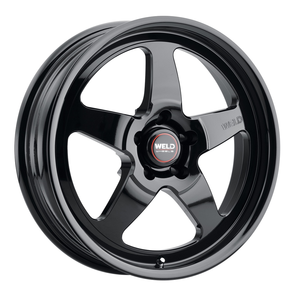 18x5 Ventura Drag 5x114.3 ET-23 BS 2.09 Gloss Black 78.1
