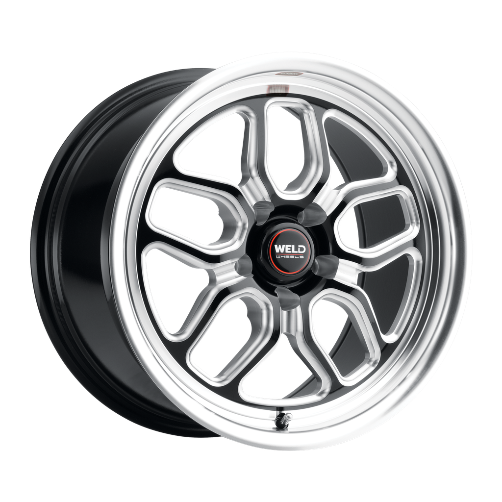 17x10 Laguna Drag 5x114.3 ET49 BS 7.42 Gloss BLK MIL DIA 78.1