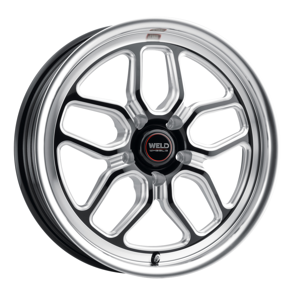 18x5 Laguna Drag 5x112 ET-23 BS2.1 Gloss BLK MIL DIA 78.1