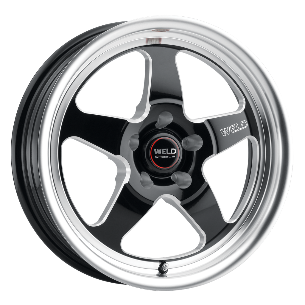 17x10 Ventura Drag 5x120 ET42 BS7.20 Gloss BLK MIL DIA 78.1