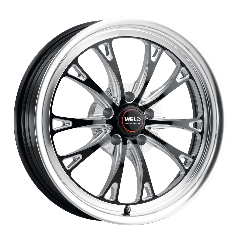 20x5 Belmont Drag 5x115 ET-33 BS1.5 Gloss BLK MIL DIA 78.1