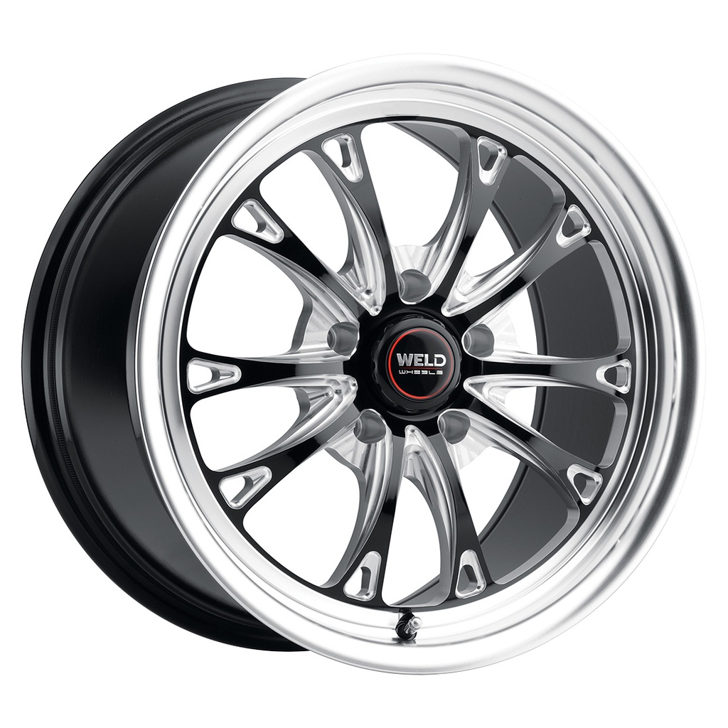17x10 Belmont Drag 5x115 ET30 BS6.70 Gloss BLK MIL DIA 78.1