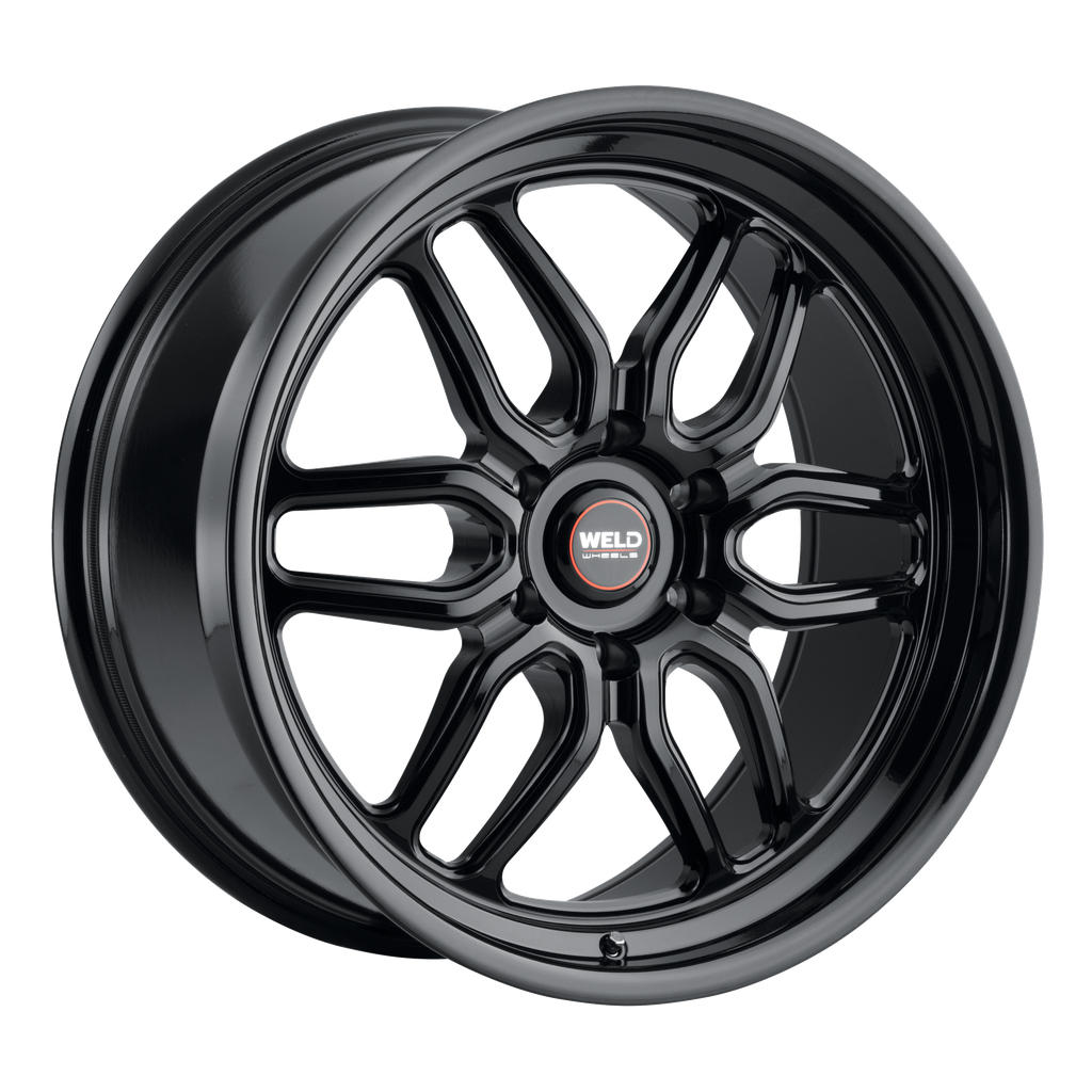 20x7 Laguna 6 Drag 6x135 ET13 BS 4.51 Gloss Black 87.1