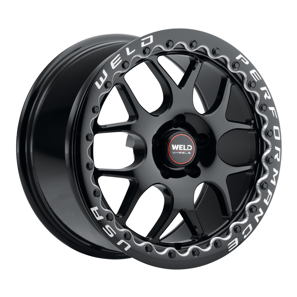 18x10 Solana Beadlock 5x114.3 ET28 BS 6.6 Gloss BLK 78.1
