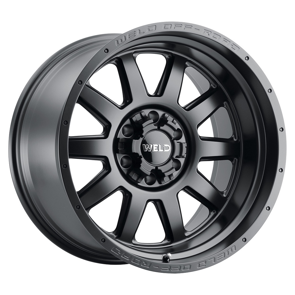 20x10 Stealth  6x135 6x139.7 ET-18 BS 4.76 Satin BLK 106.1