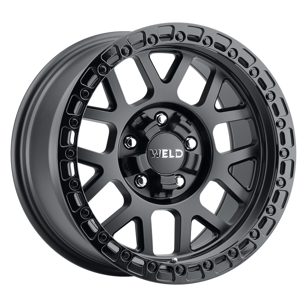 17x9.0 Cinch 5x114.3 5x127 ET-12 BS4.50 Satin BLK Gloss BLK 78.1