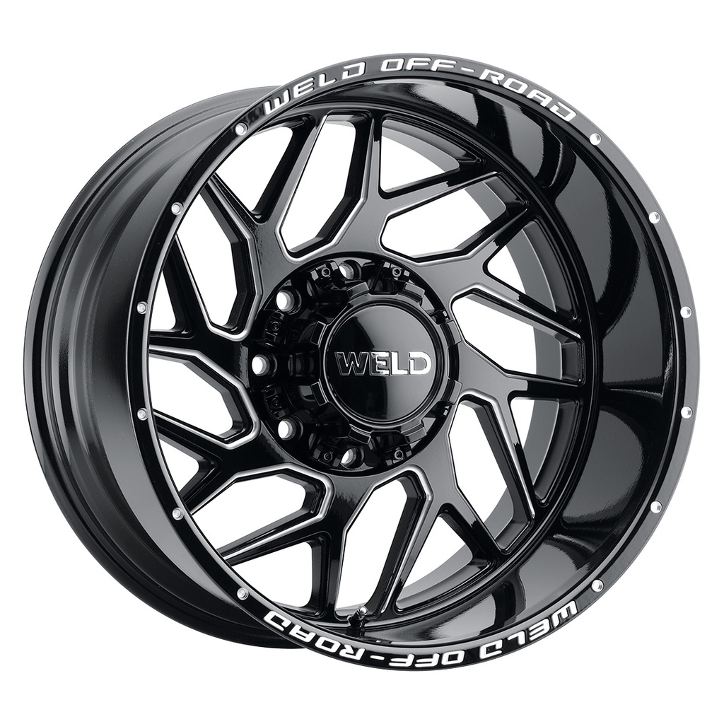 20x10 Fulcrum 8x170  ET-18 BS4.75 Gloss BLK MIL 125.1