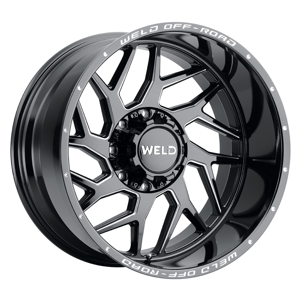22x12 Fulcrum 8x180  ET-44 BS4.75 Gloss BLK MIL 124.3