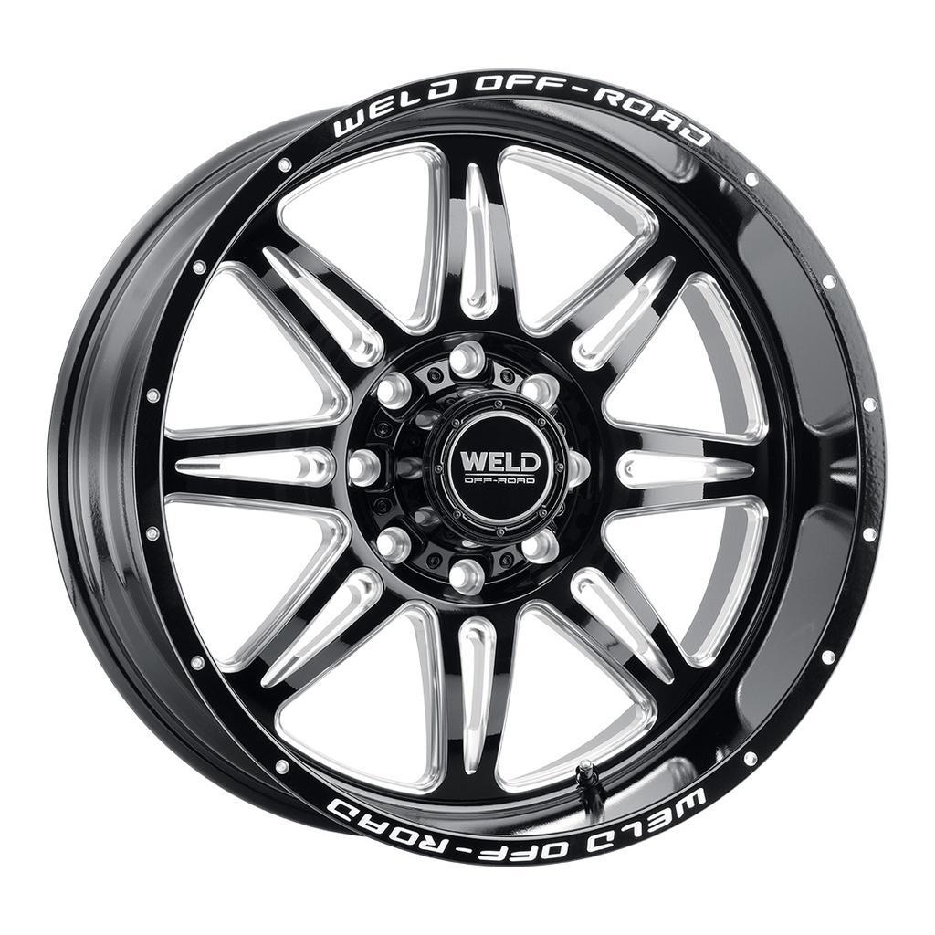 20x10 Cheyenne 8x180  ET-18 BS4.75 Gloss BLK MIL 124.3