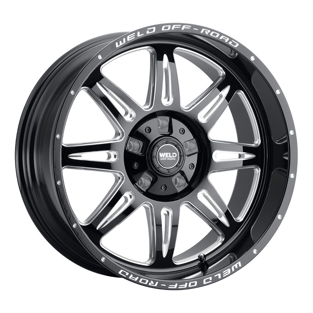 20x10 Cheyenne 5x127 5x139.7 ET-18 BS 4.75 Gloss BLK MIL 87.1
