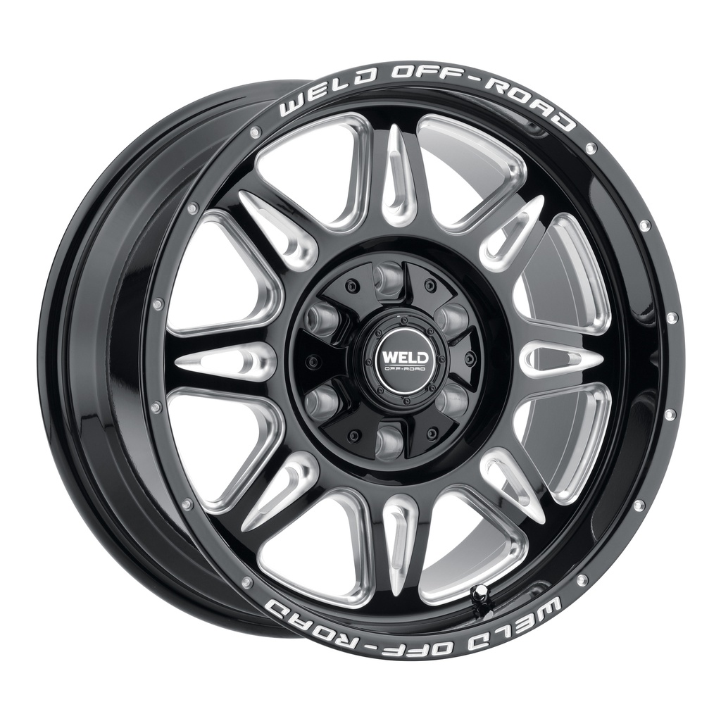 20x9 Cheyenne 6x135 6x139.7 ET20 BS5.75 Gloss BLK MIL 106.1