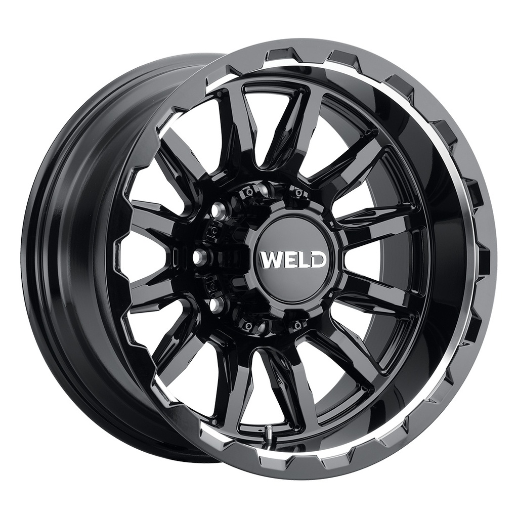 20x10 Gauntlet 8x170 -18 4.75 Gloss BLK MIL 125.1