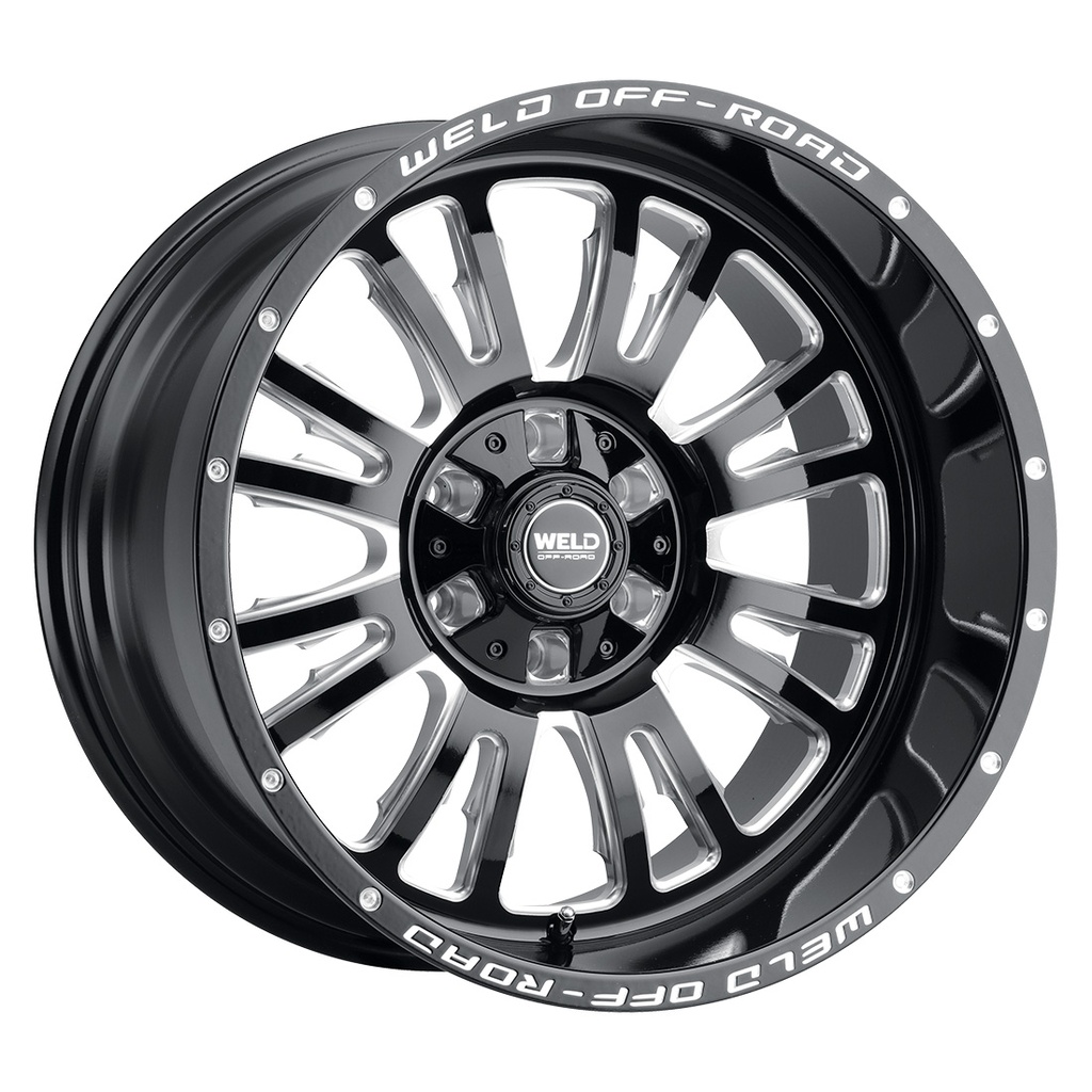 20x9 Slingblade 6x135 6x139.7 ET20 BS5.75 Gloss BLK MIL 106.1