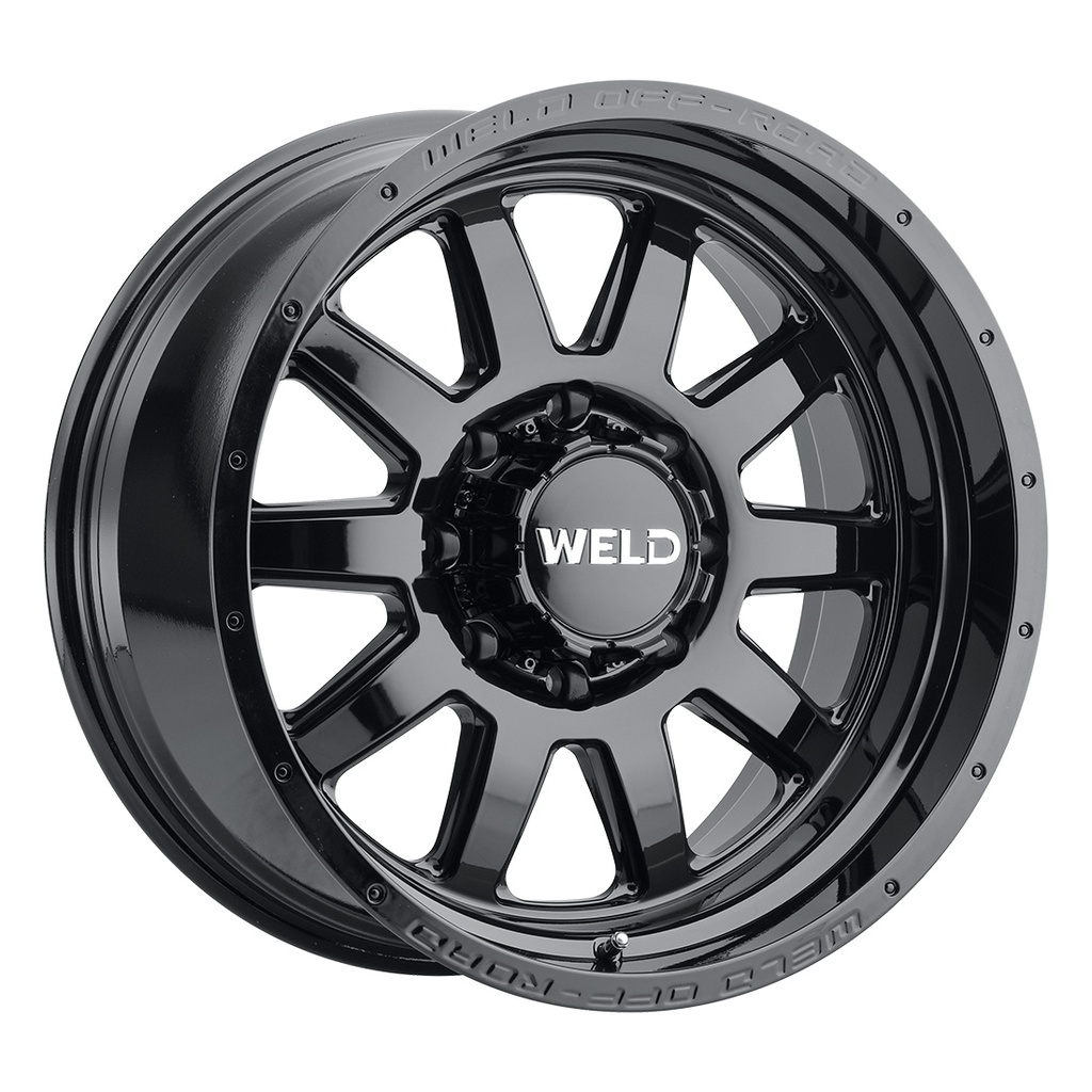 20x9 Stealth  8x180  ET00 BS 5.01 Gloss BLK 124.3