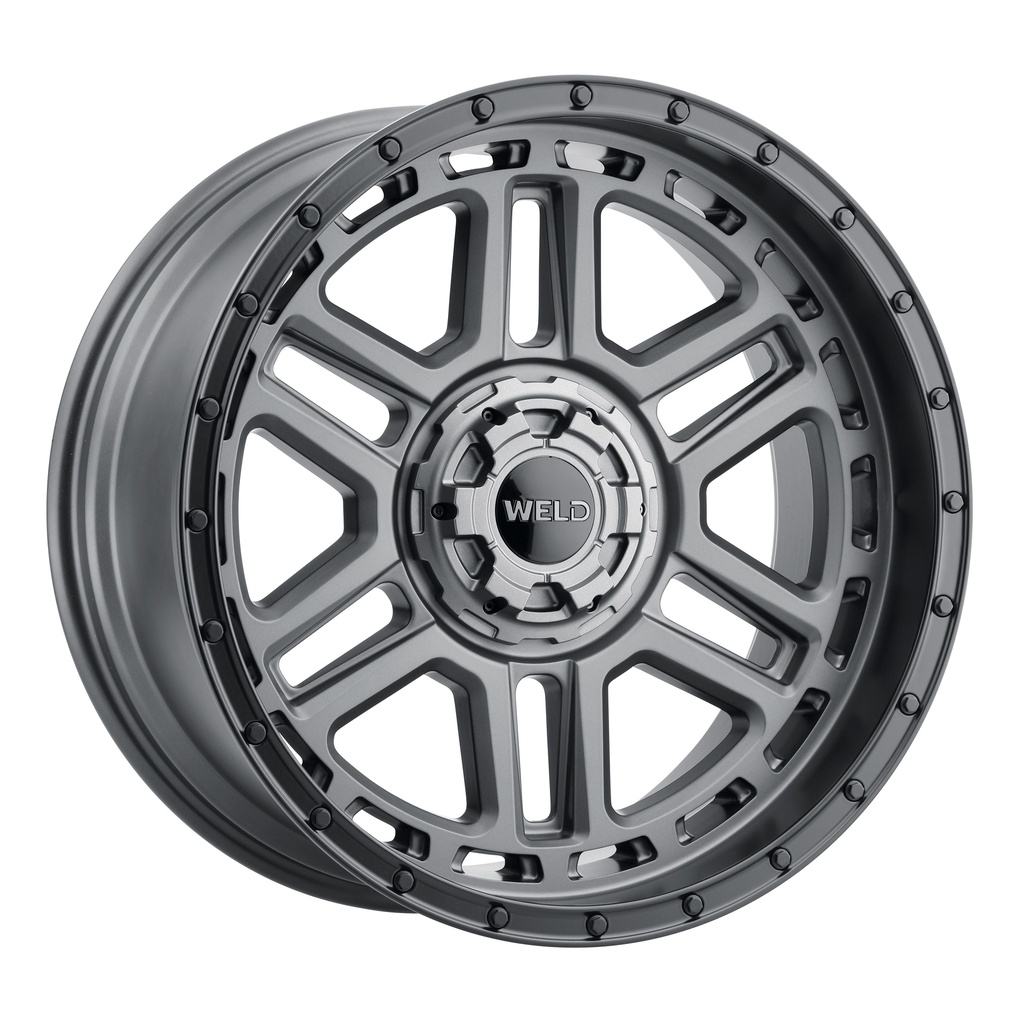 22x10 Crux 5x127 5x139.7 ET-18 BS 4.75 Satin GUN / Satin BLK 87.1
